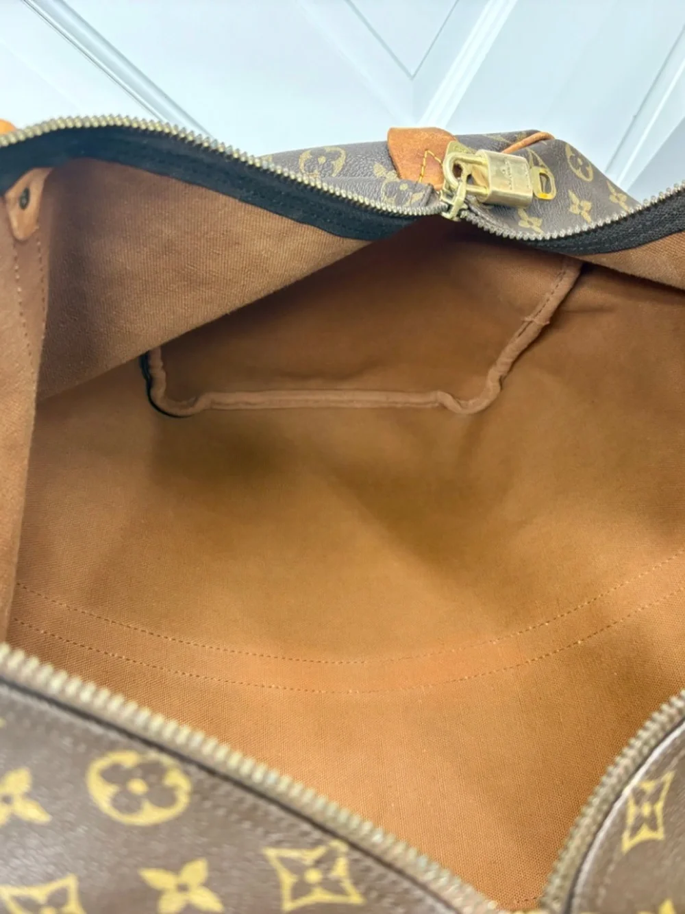 Louis Vuitton Keepall 50 Monogram Canvas Vintage Duffel Bag